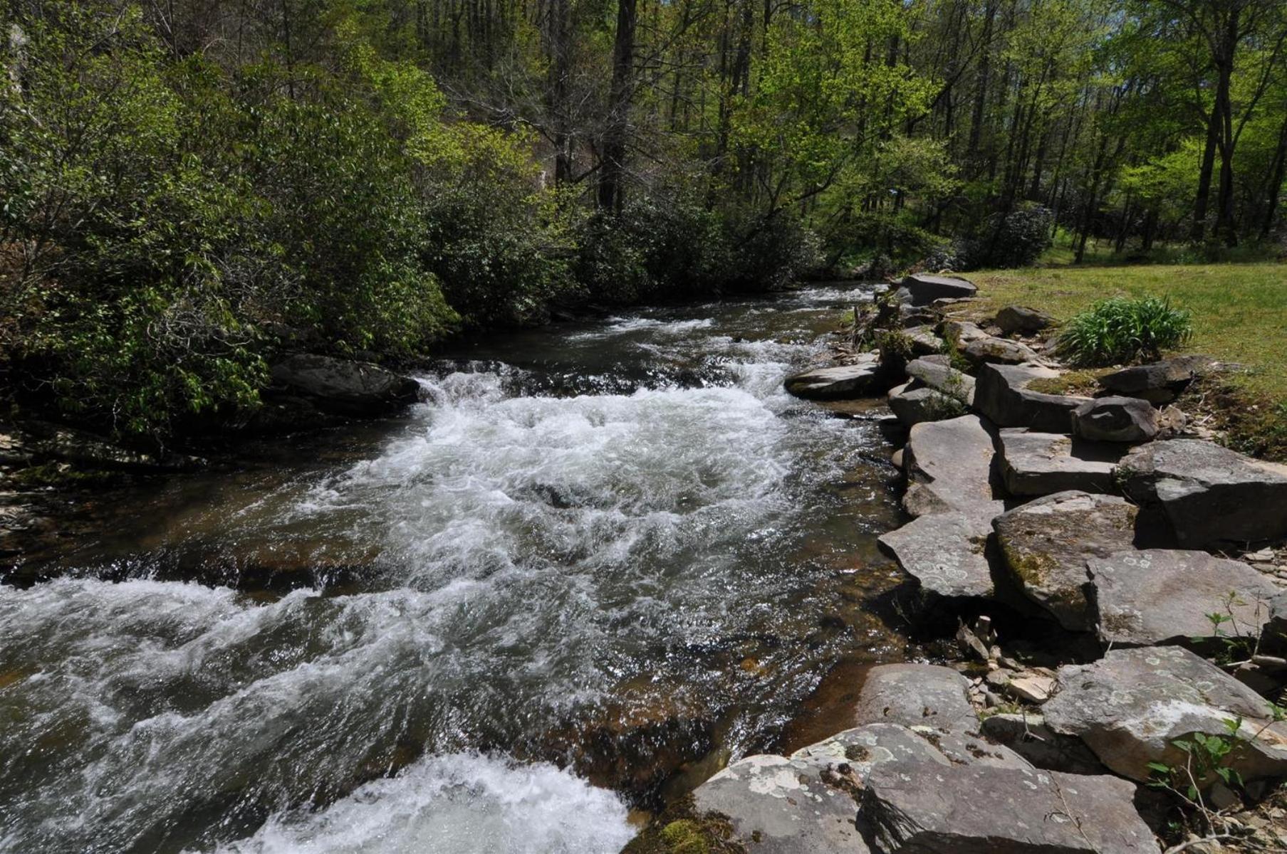 Waterfall Hideaway Villa Bryson City Kültér fotó