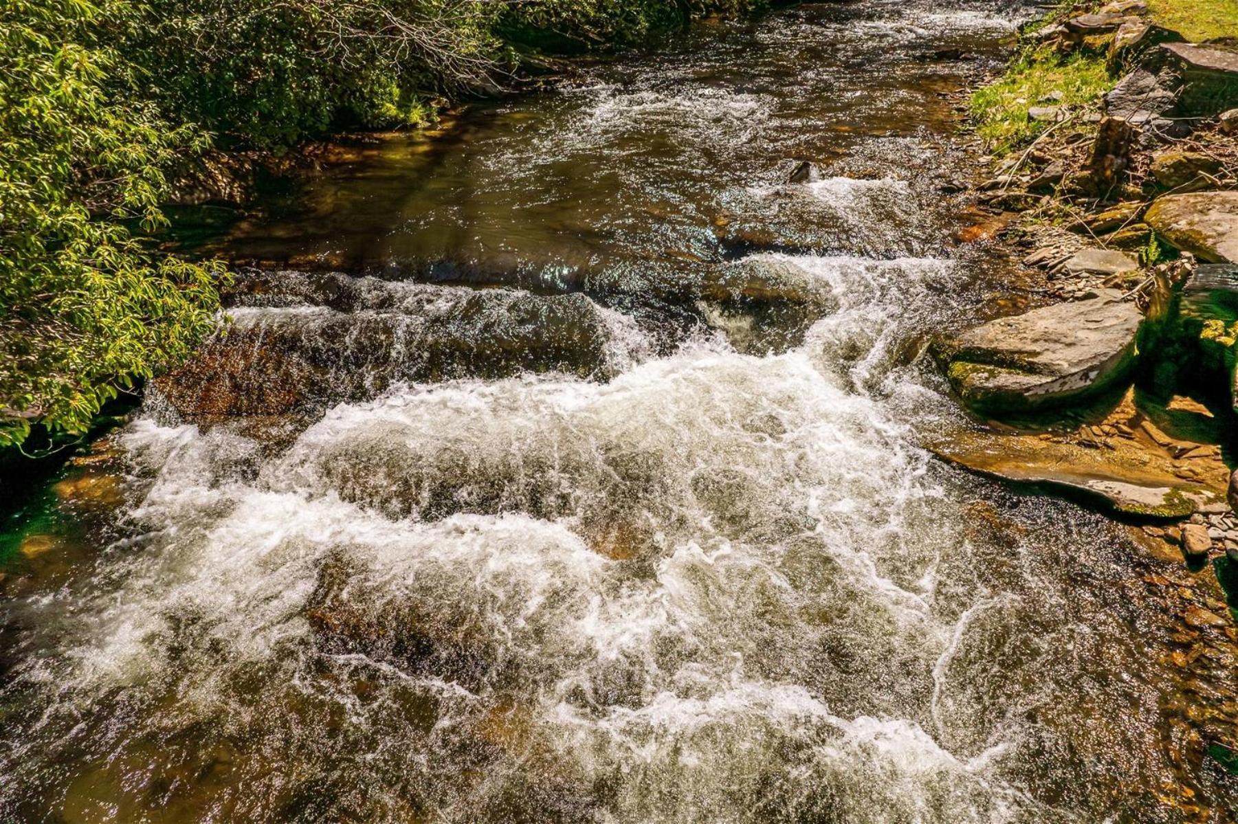 Waterfall Hideaway Villa Bryson City Kültér fotó