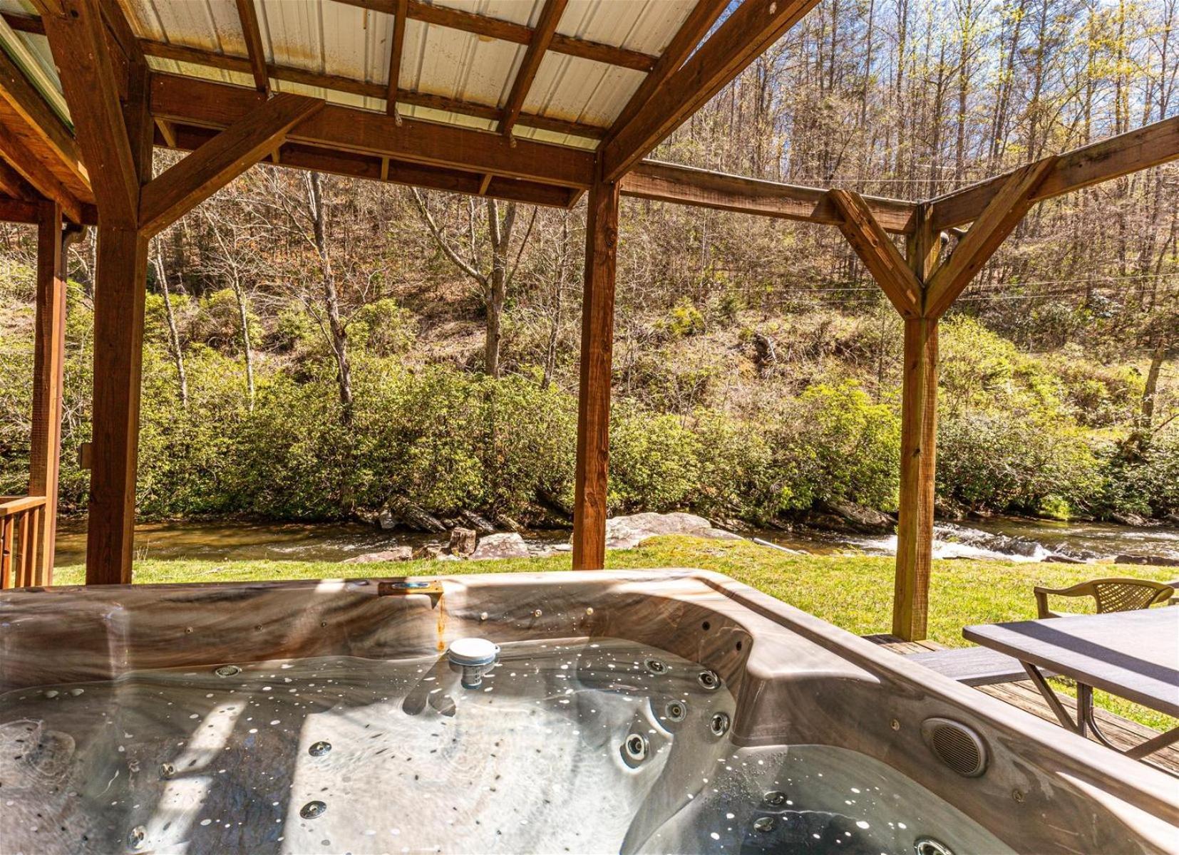 Waterfall Hideaway Villa Bryson City Kültér fotó