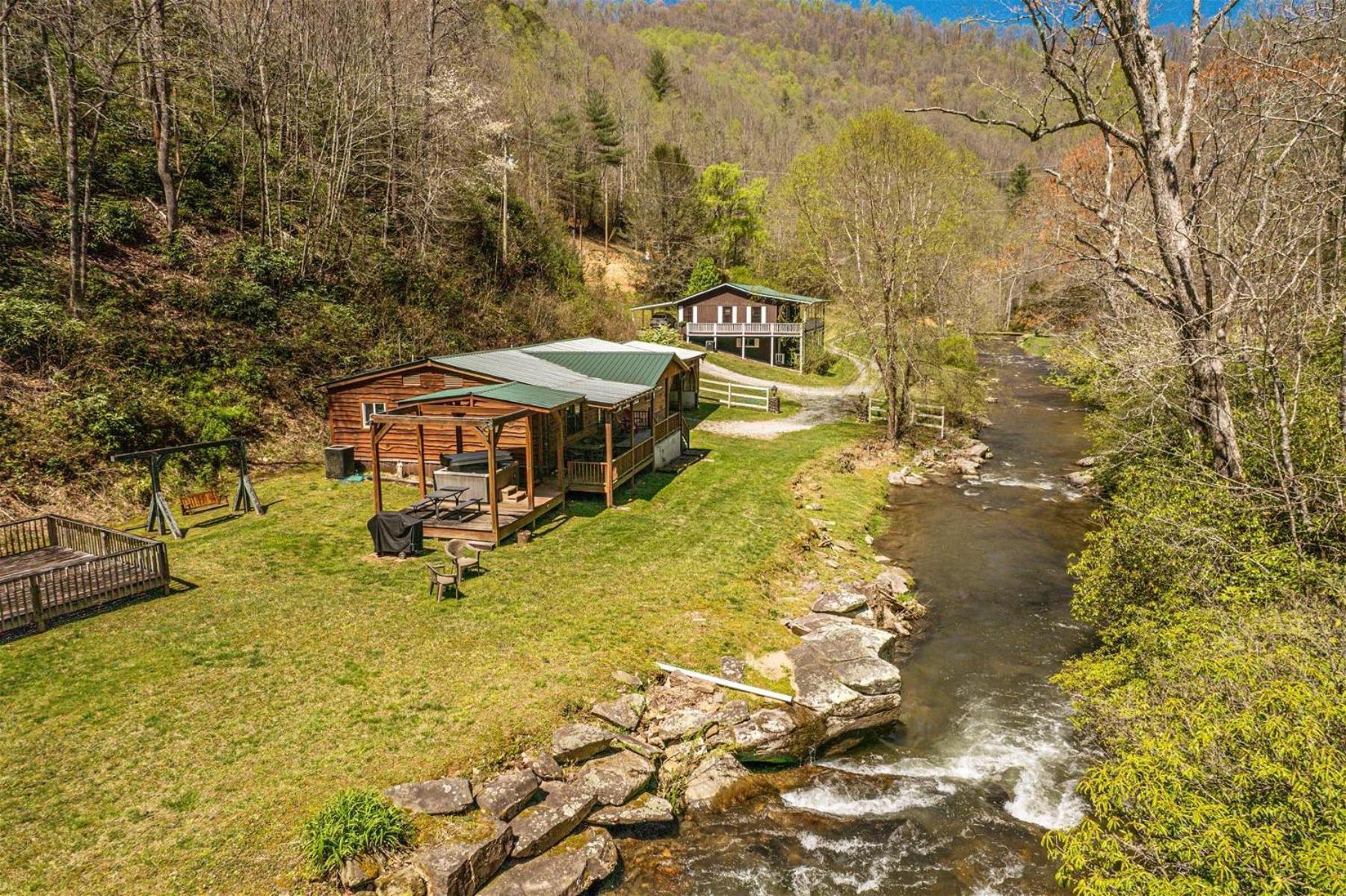 Waterfall Hideaway Villa Bryson City Kültér fotó