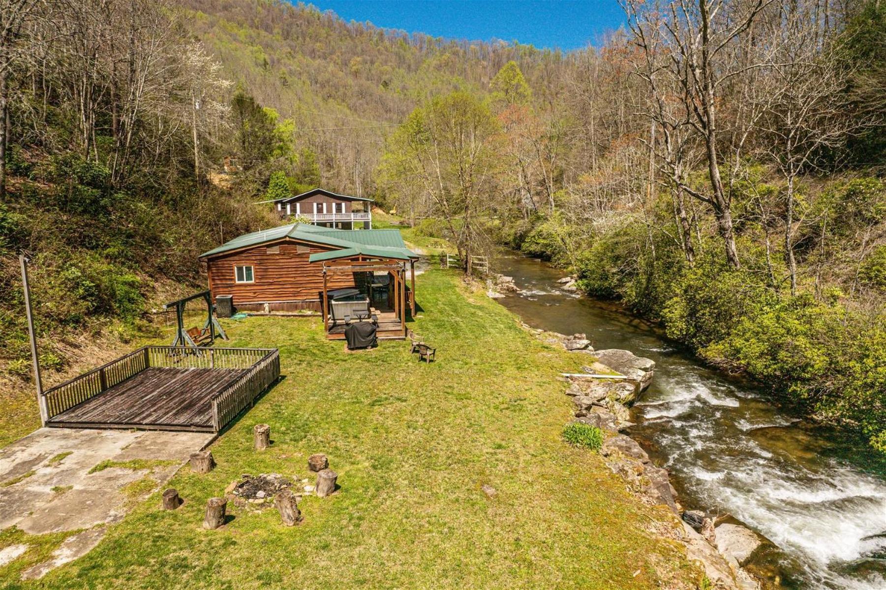 Waterfall Hideaway Villa Bryson City Kültér fotó