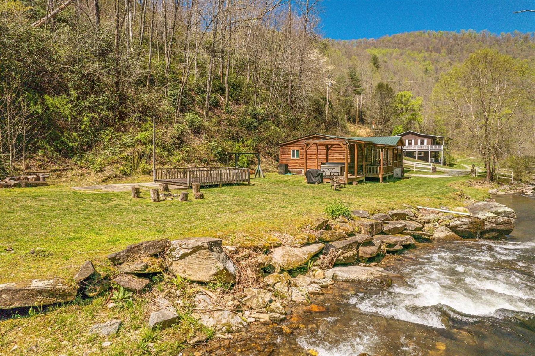 Waterfall Hideaway Villa Bryson City Kültér fotó