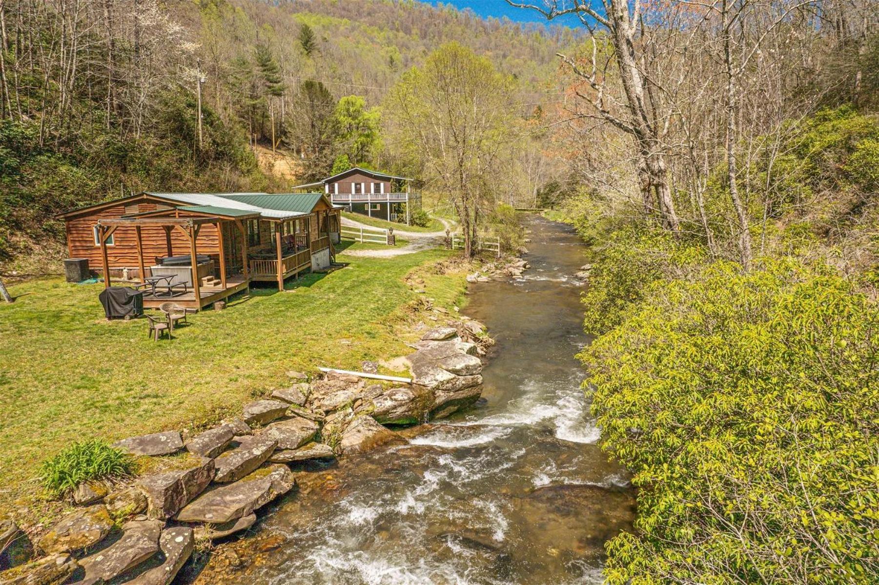 Waterfall Hideaway Villa Bryson City Kültér fotó