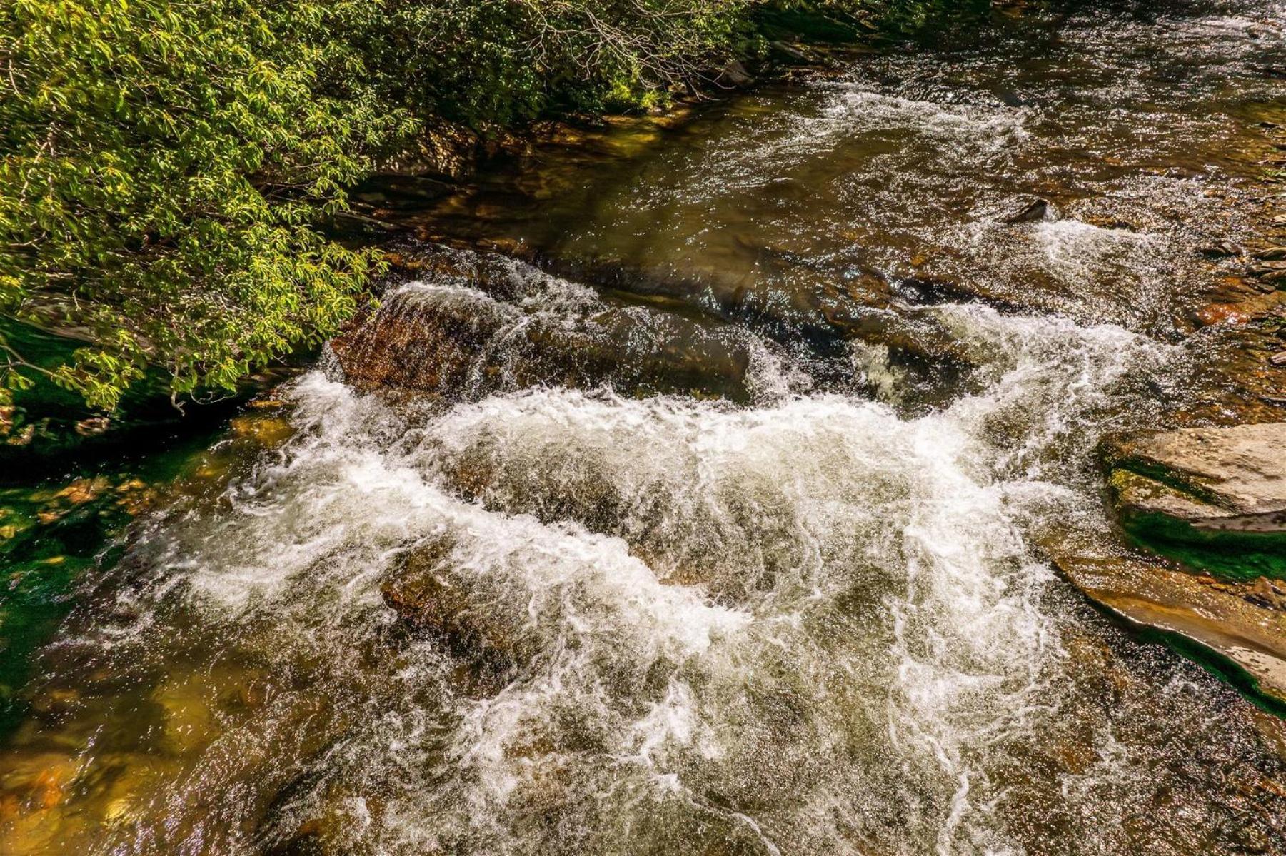 Waterfall Hideaway Villa Bryson City Kültér fotó