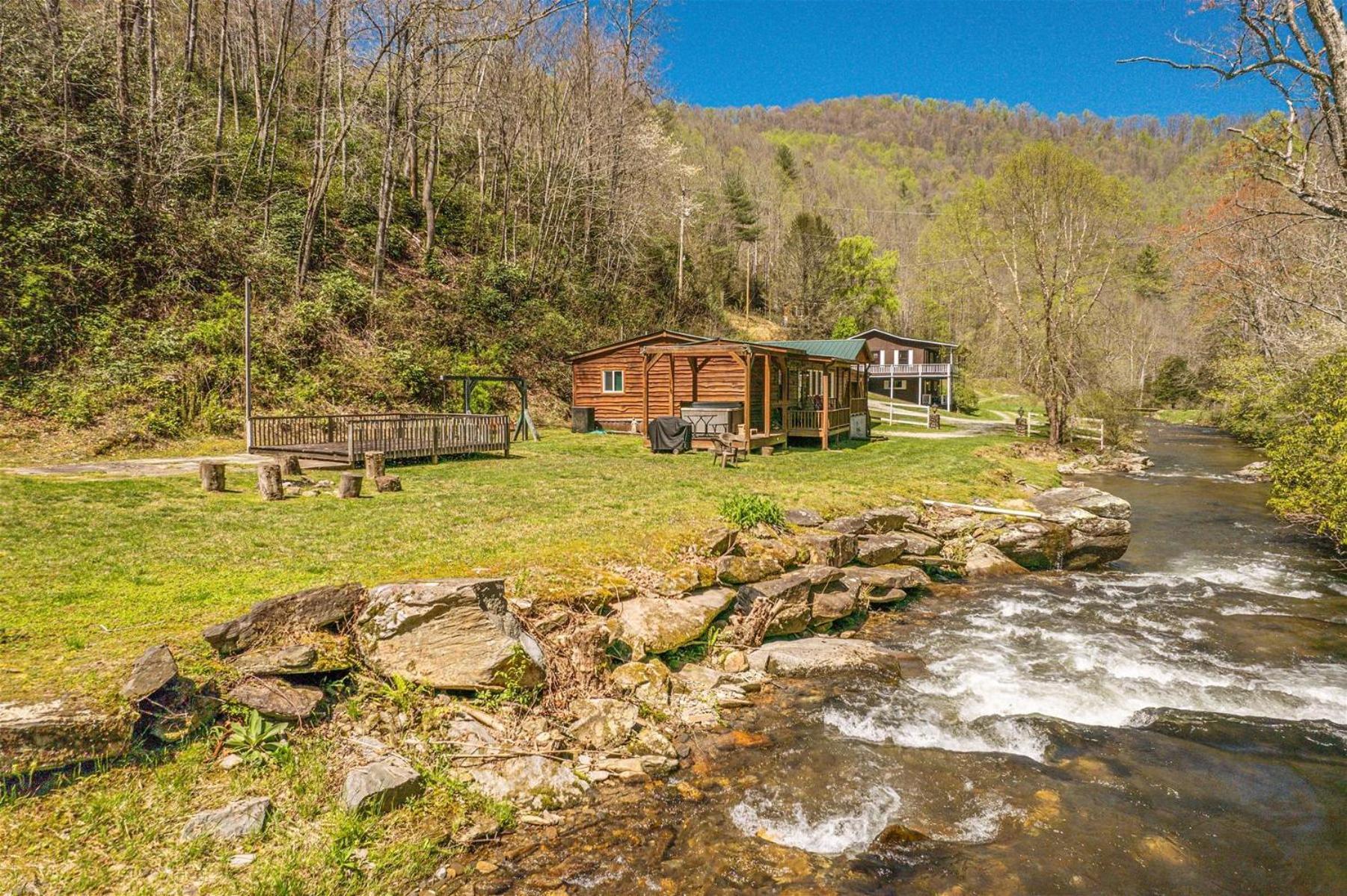 Waterfall Hideaway Villa Bryson City Kültér fotó